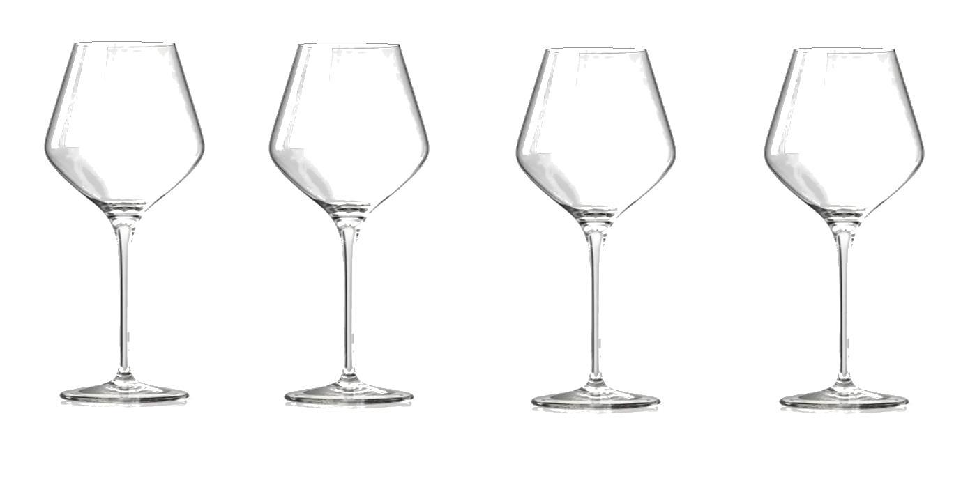 Miniatura Taça Vinho Tinto Fontignac 640 Ml - Cx. Com 4 Unidades