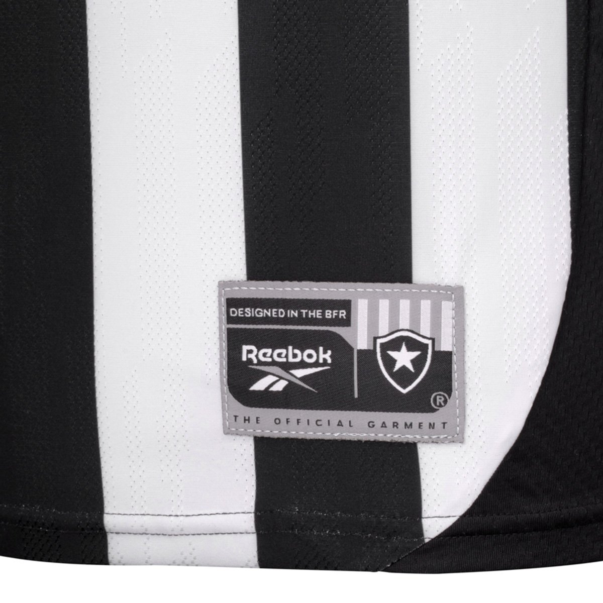 Camisa Botafogo I 25/26 s/n Torcedor Reebok Masculina Branco+Preto - EGG