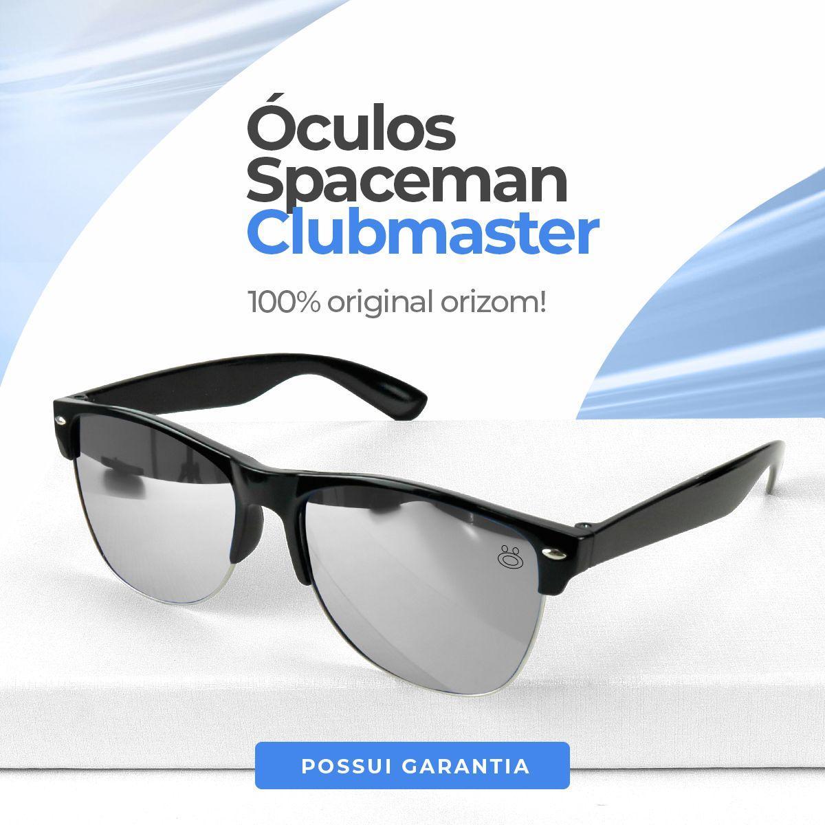 Miniatura Oculos Sol Verão Masculino Proteção Uv Clubmaster + Case