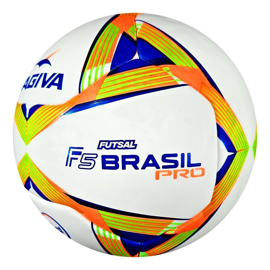 Miniatura Bola Futsal Kagiva F5 Pró Oficial Futebol Mais Inflador