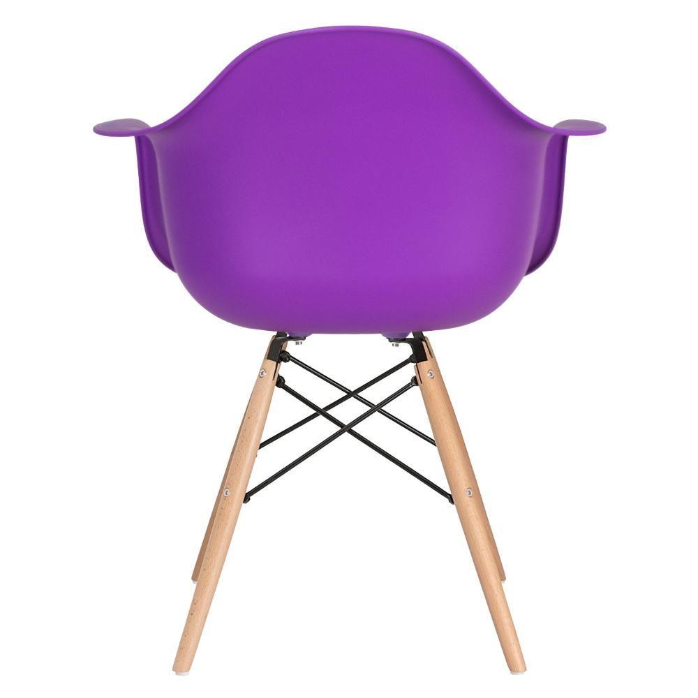 Miniatura 6 Cadeiras Charles Eames Eiffel Daw Clara Roxo