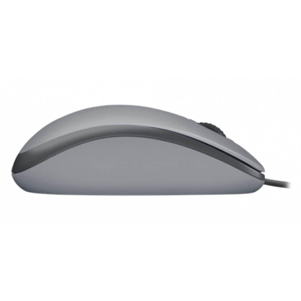 Miniatura Mouse Logitech M110 Com Fio Cinza