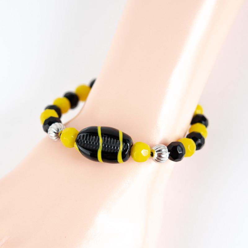 Miniatura Pulseira Oxumare Orixá Umbanda Candomblé - Escolha A Cor