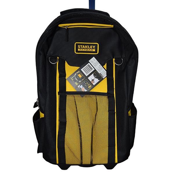 Miniatura Mochila Para Ferramentas com Rodinhas Stanley Mochila para ferramentas - Stanley - 50 bolsos