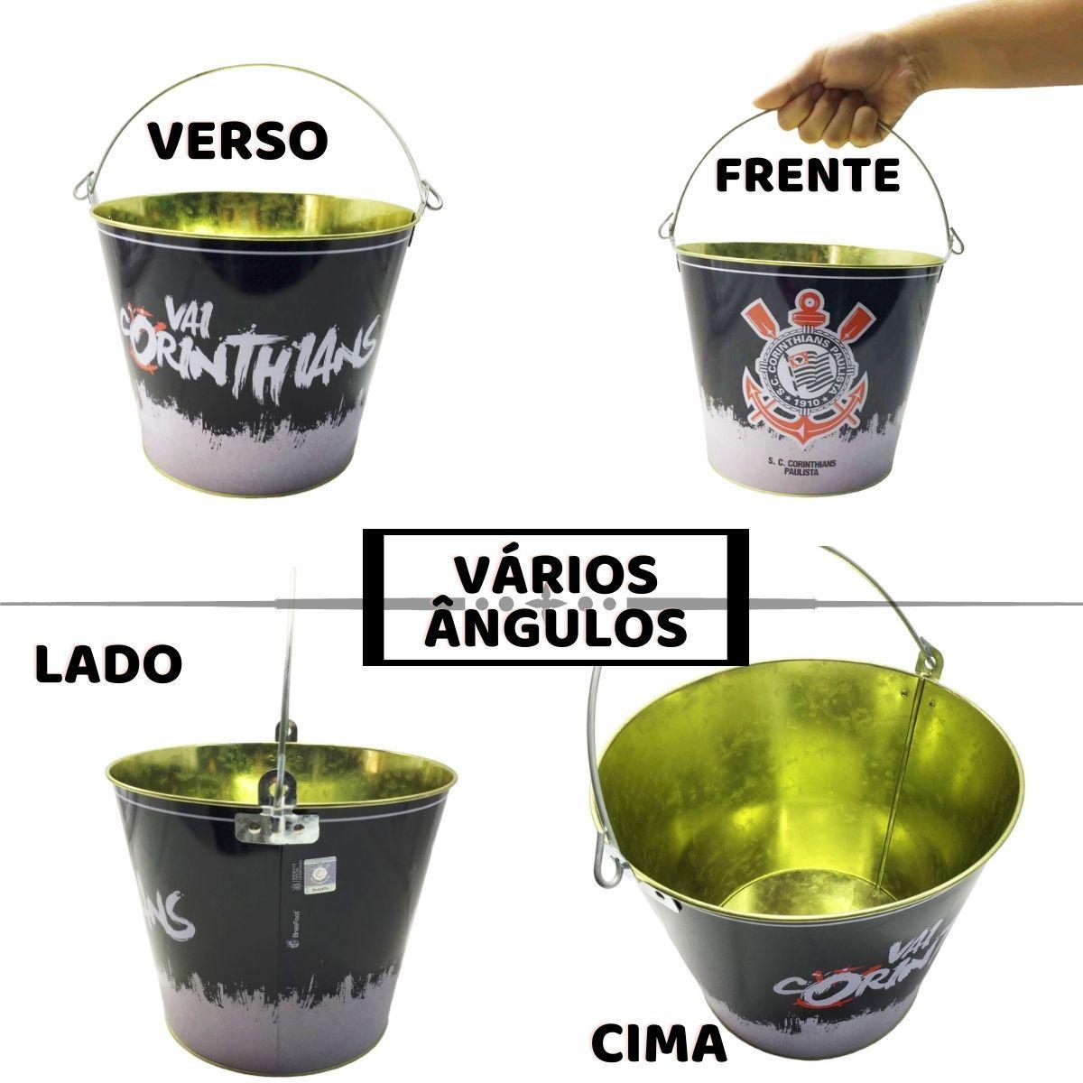 Kit 1Un Copo Americano Vidro 190Ml Tradicional + Balde