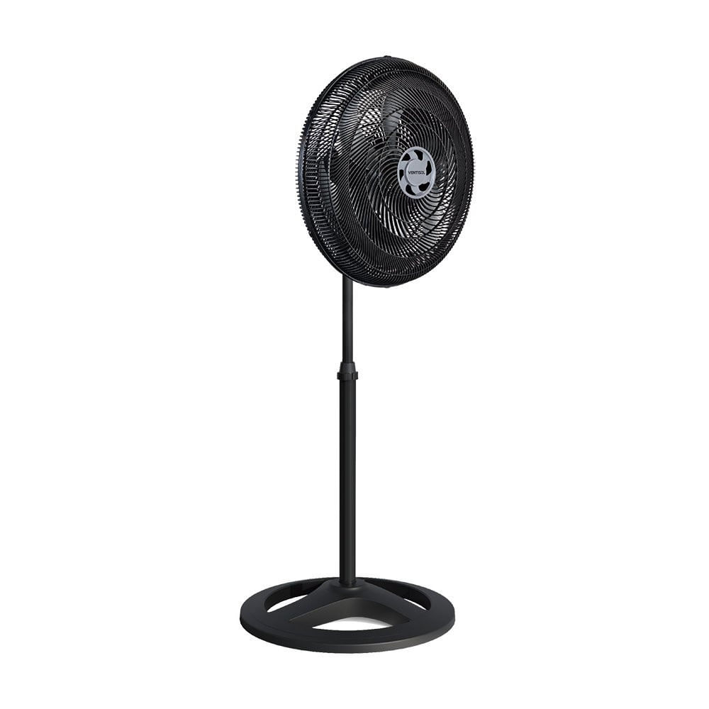 Miniatura Ventilador de Coluna Turbo 50cm 3 Velocidades 135W Ventisol Ind Preto - 110V