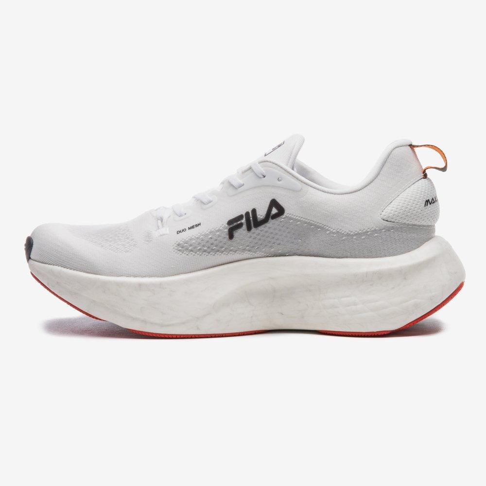 Miniatura Tênis Fila Float Maxxi 2 Pro Feminino Branco/Laranja 37 - BRANCO/LARANJA/VERMELHO