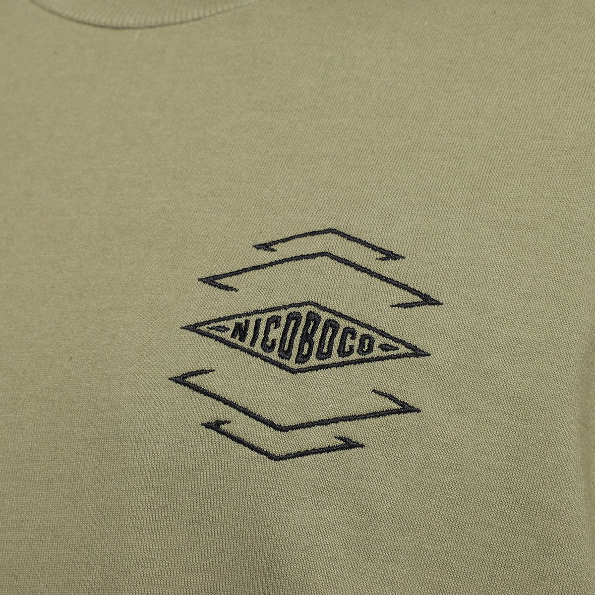 Miniatura Camiseta Nicoboco Oversized Kane Masculina Verde - G