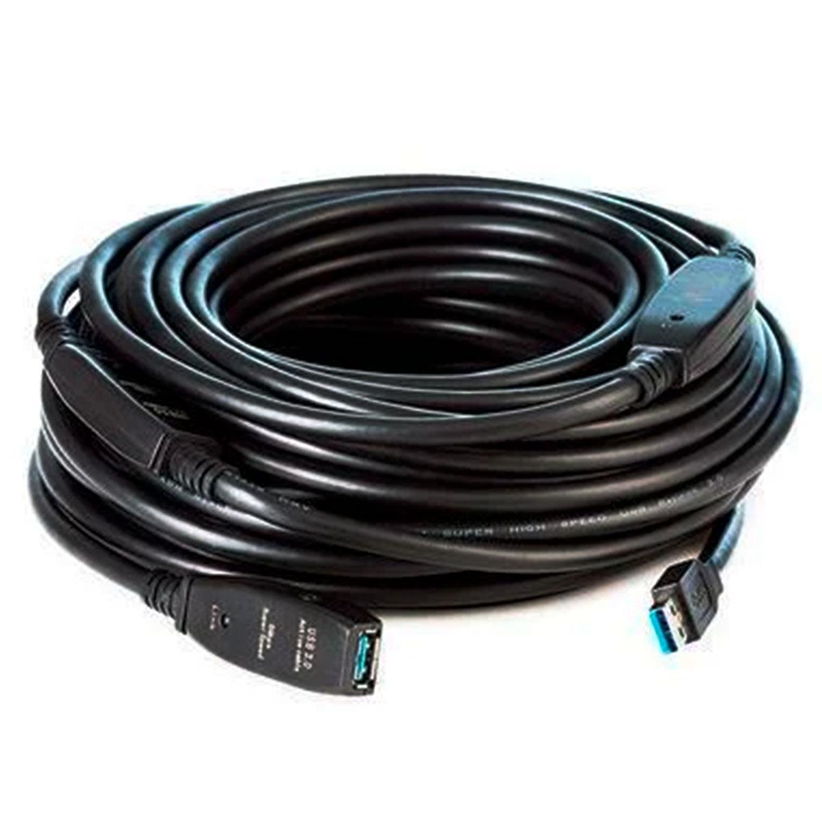 Miniatura Cabo Extensor, Comtac, Usb 3.0, 20Mt, Preto - 28129376