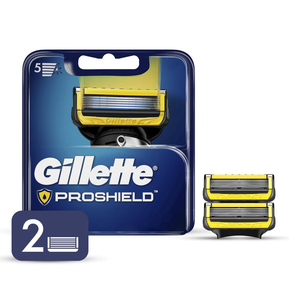 Miniatura Carga Gillette Fusion Proshield com 2 Unidades