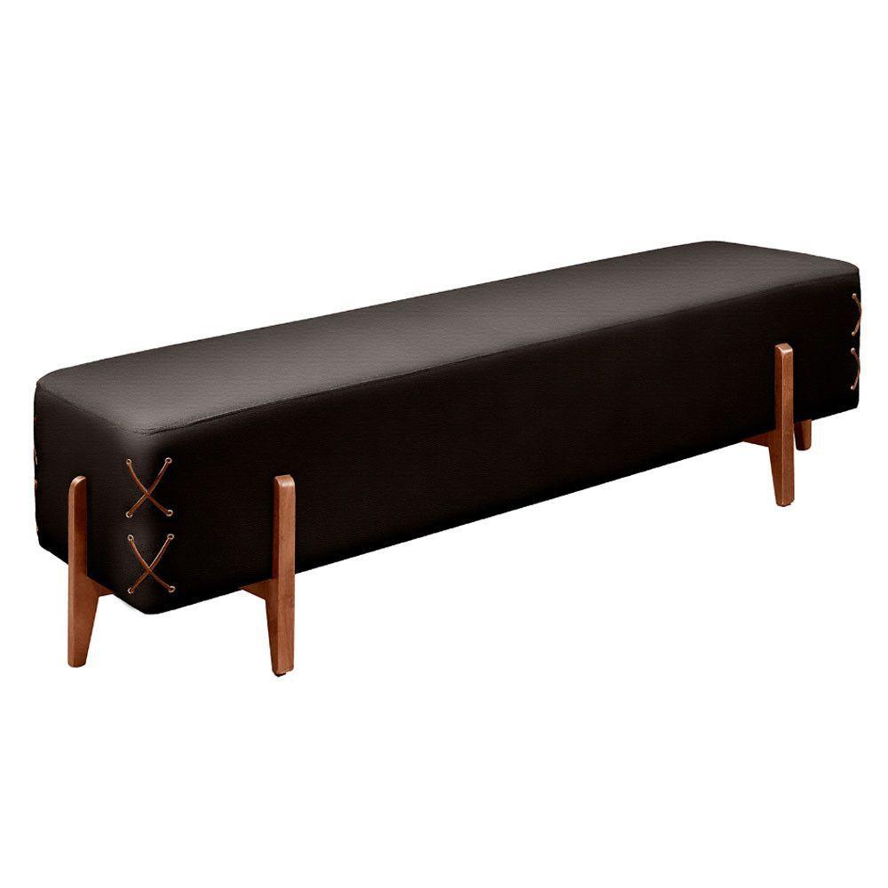 Miniatura Recamier Eros Luxo Base Em Madeira Maciça Castellar Móbile Preto