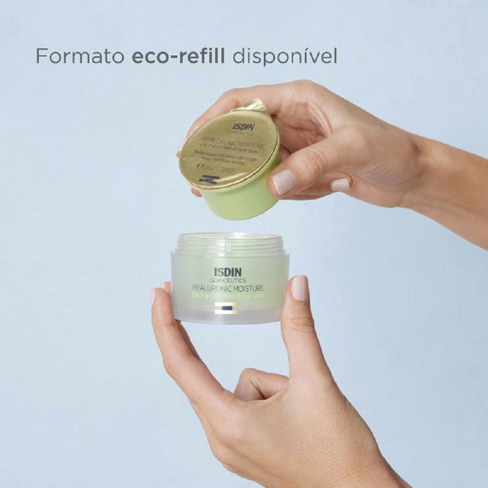 Creme Facial Anti-Sinais Isdin Hyaluronic Moisture Pele Mista e Oleosa 50g