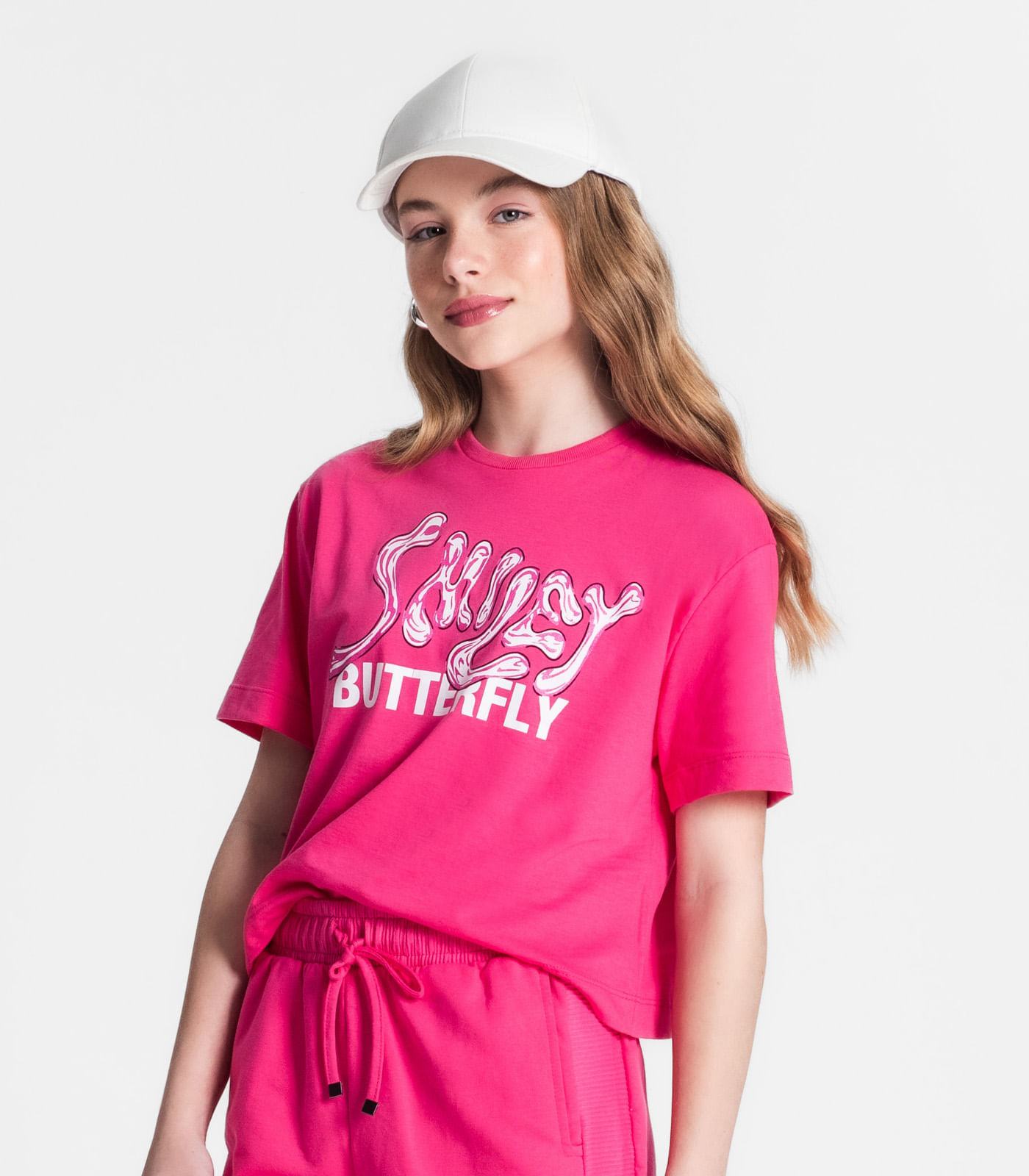 Miniatura Blusa Juvenil Feminina Minty Rosa 12