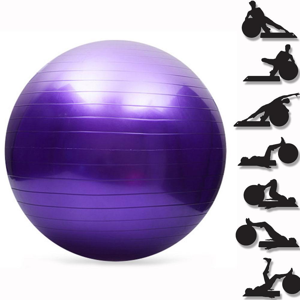 Miniatura Bola Para Exercícios Pilates 65Cm Suporta Até 150 Kg