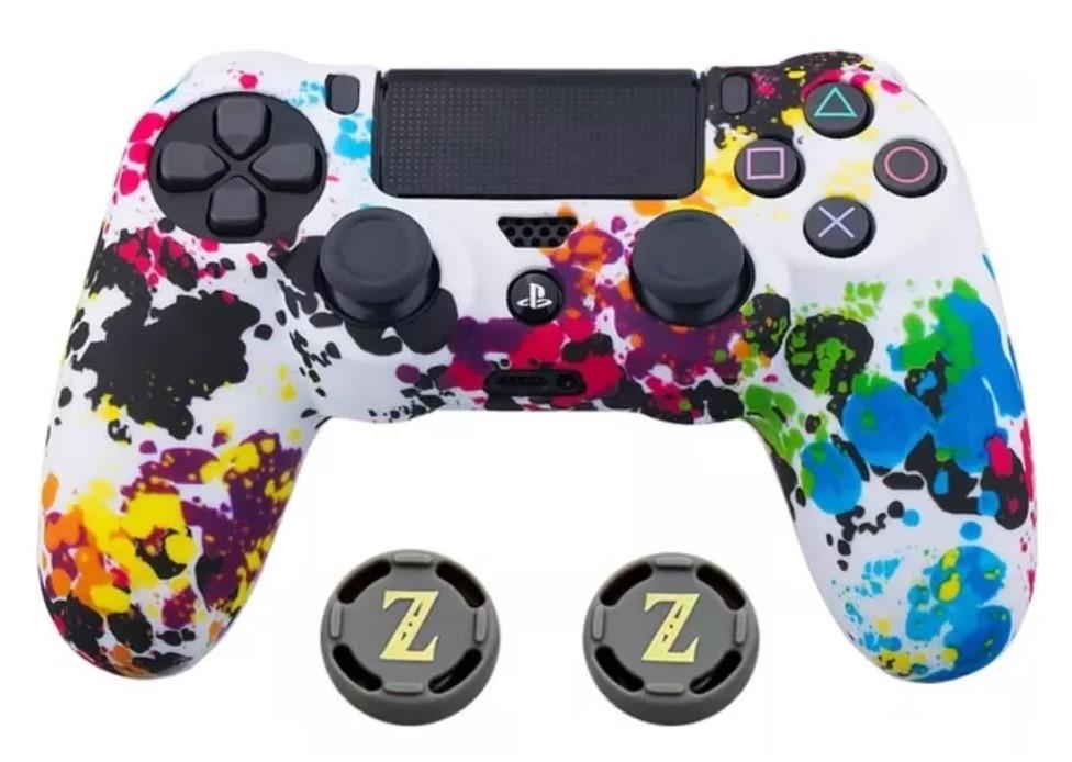 Miniatura Capinha Silicone Controle Video Game. Protege,