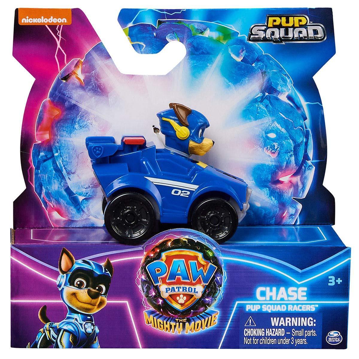 Miniatura Carrinho Patrulha Canina Racer Miniatura E Boneco Brinquedo