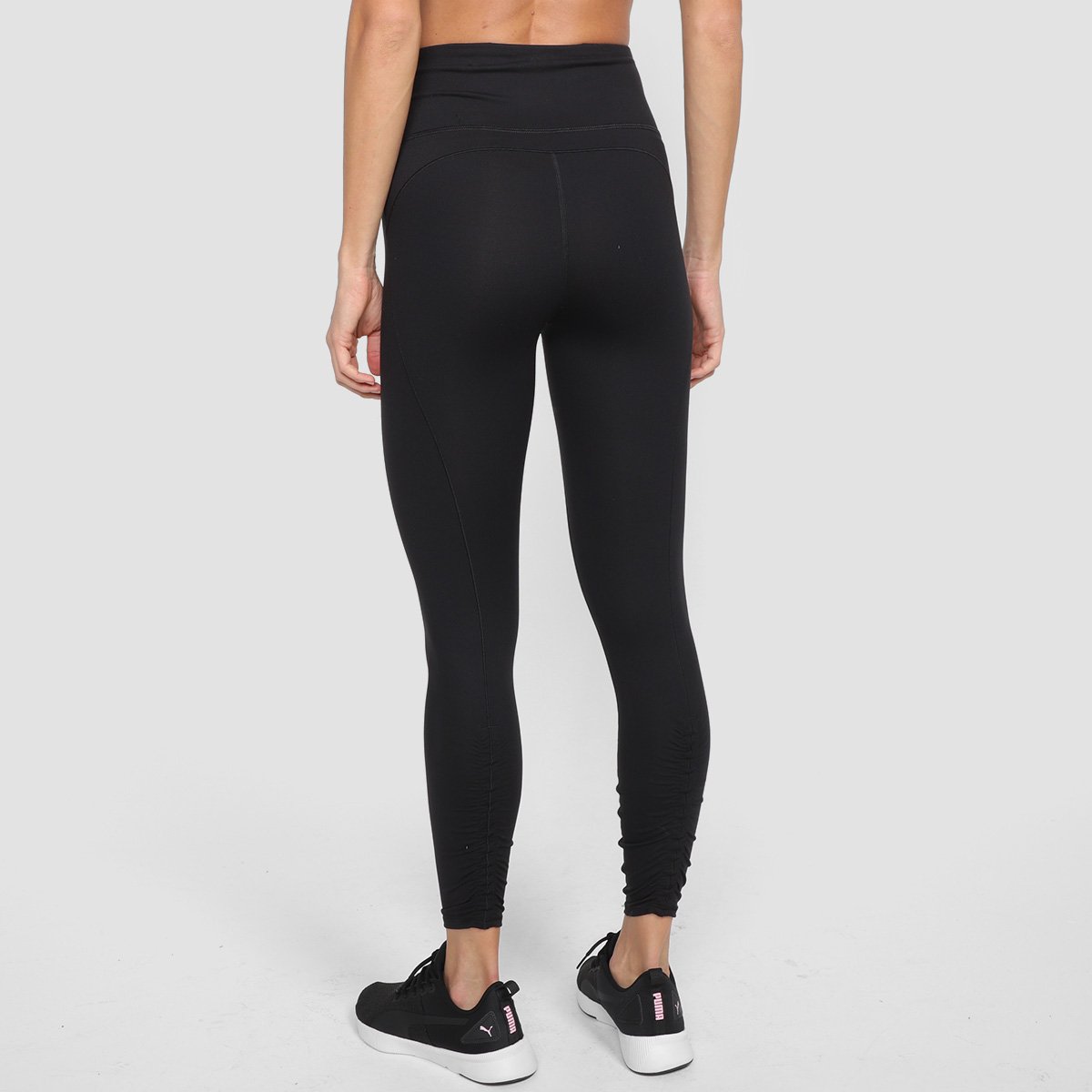 Miniatura Calça Legging Puma Studio Foundation 7/8 Tight Feminina Preto - GG