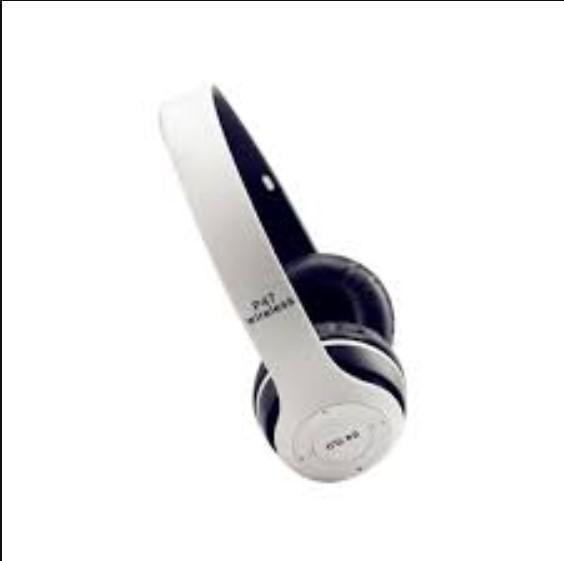 Miniatura Fone De Ouvido Wireless P47 50Edr  Branco
