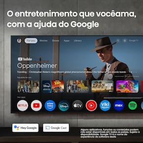 Smart TV 100” Hisense 100Q7QG QLED 4K com HDR10+ Dolby Vision Game Mode controle por voz Alexa AirPlay TV 100" HISENSE UHD 4K MINI LED 100Q7QG 100Q70QUA