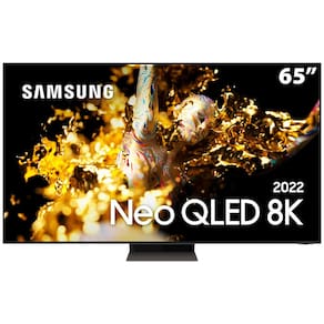 Miniatura Smart TV 65" Neo QLED 8K Samsung 65QN700B Mini LED, Processador com IA, Som em Movimento Virtual, Tela sem limites, Ultrafina, Única Conexão