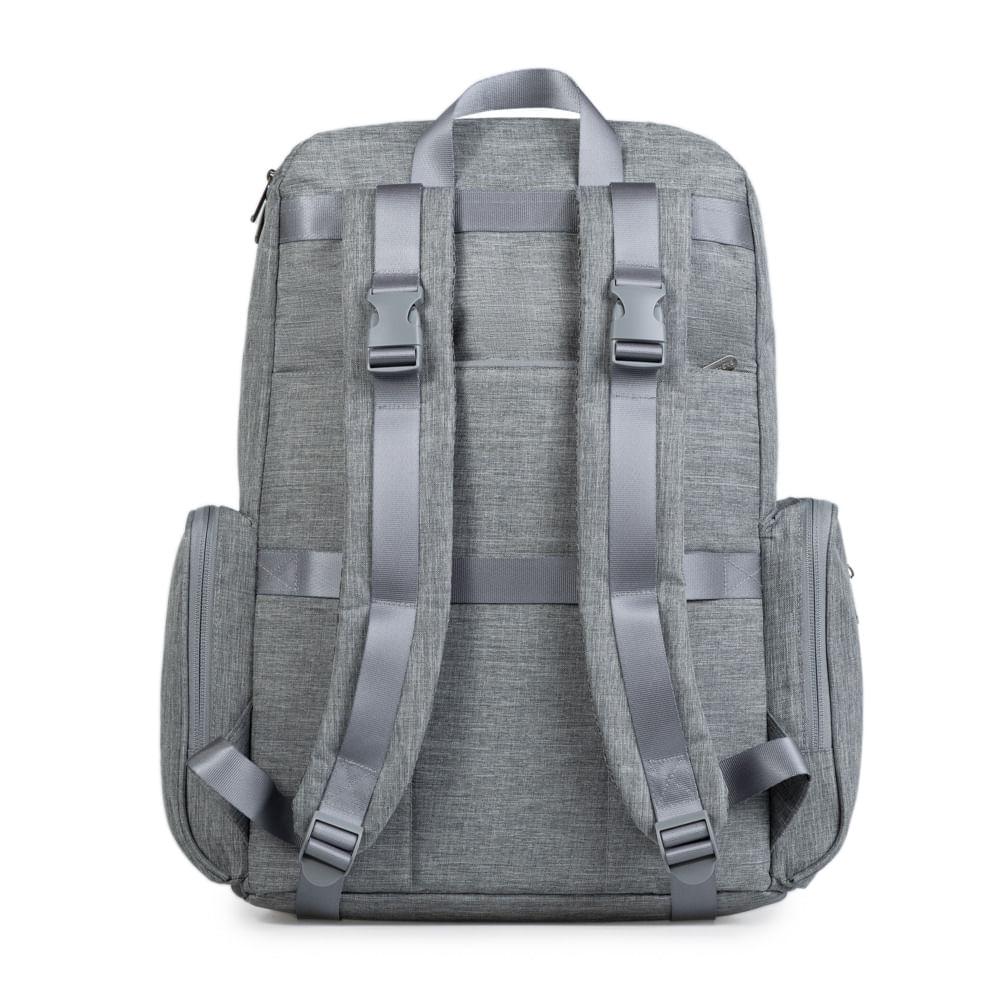Miniatura Mochila Maternidade Totti Cinza Cinza