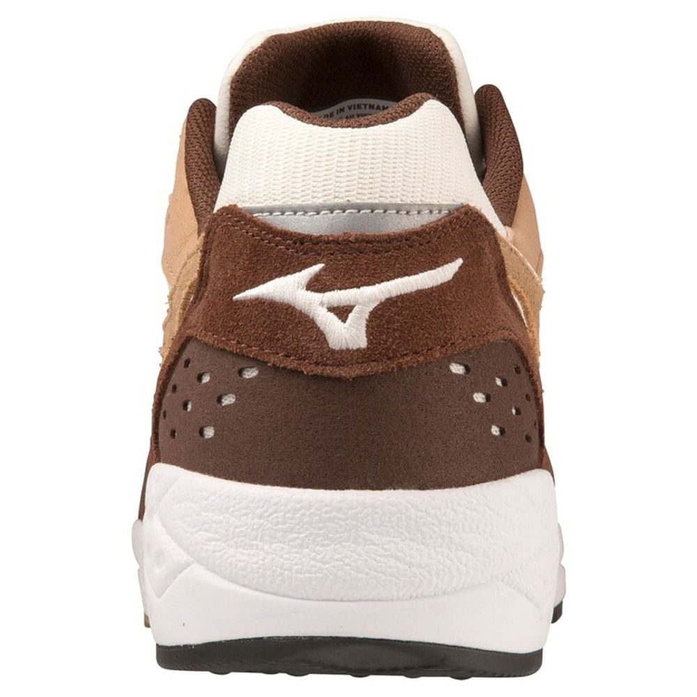 Miniatura Tênis Casual Unissex Mizuno Contender Marrom - 34