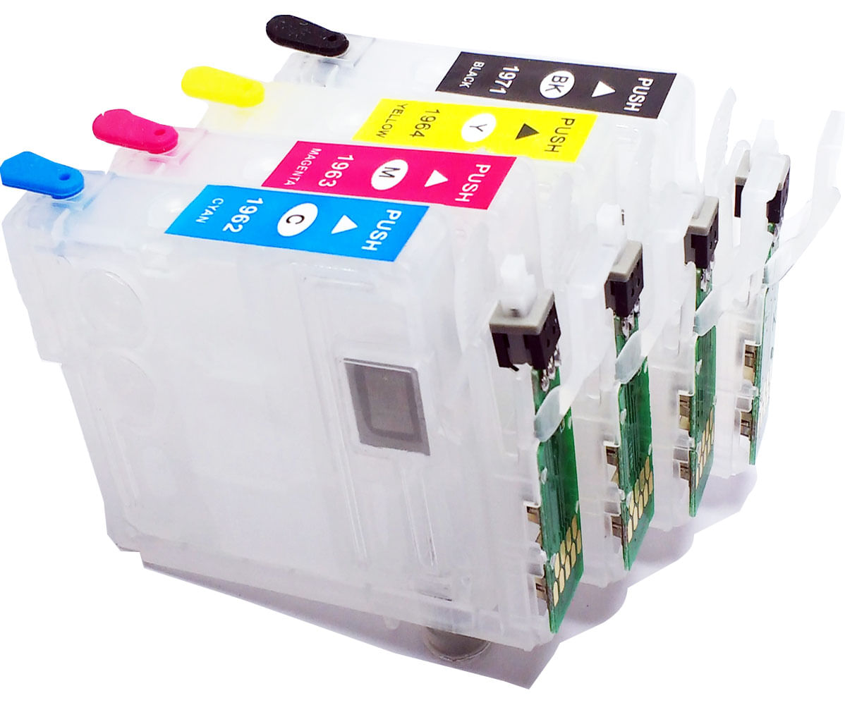 Miniatura Cartucho Recarregavel Xp214 Xp204 Xp401 Xp411 Chip Atualizad