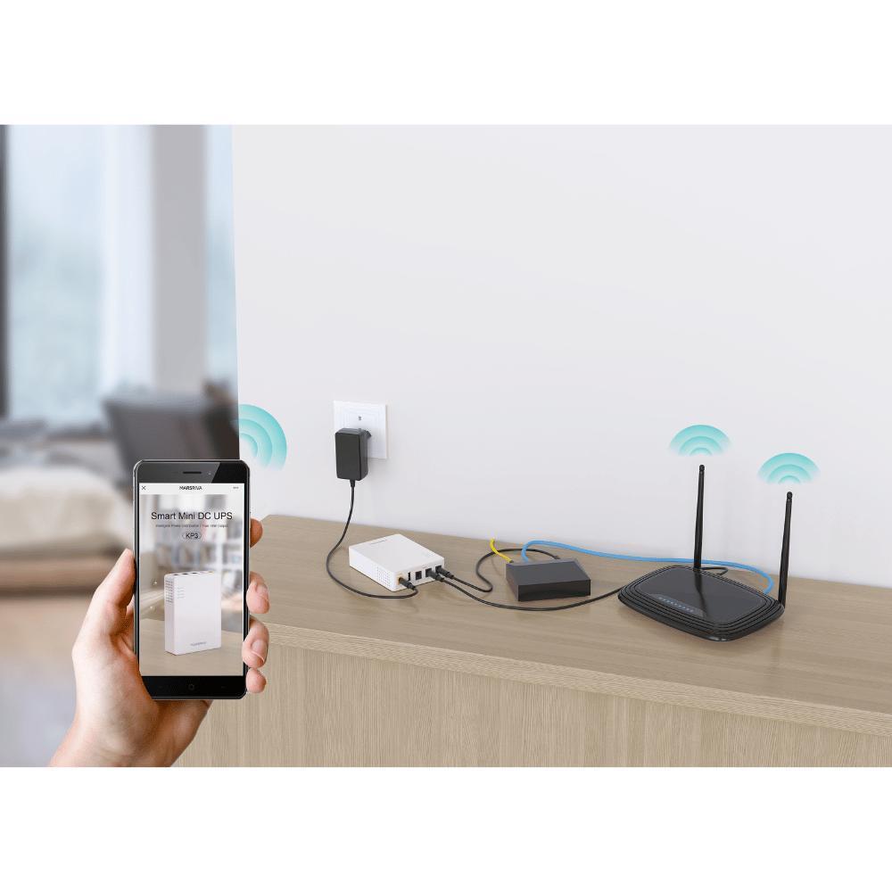 Nobreak Mini Dc Ups Marsriva Kp3 5V/9V/12V 10.000Mah