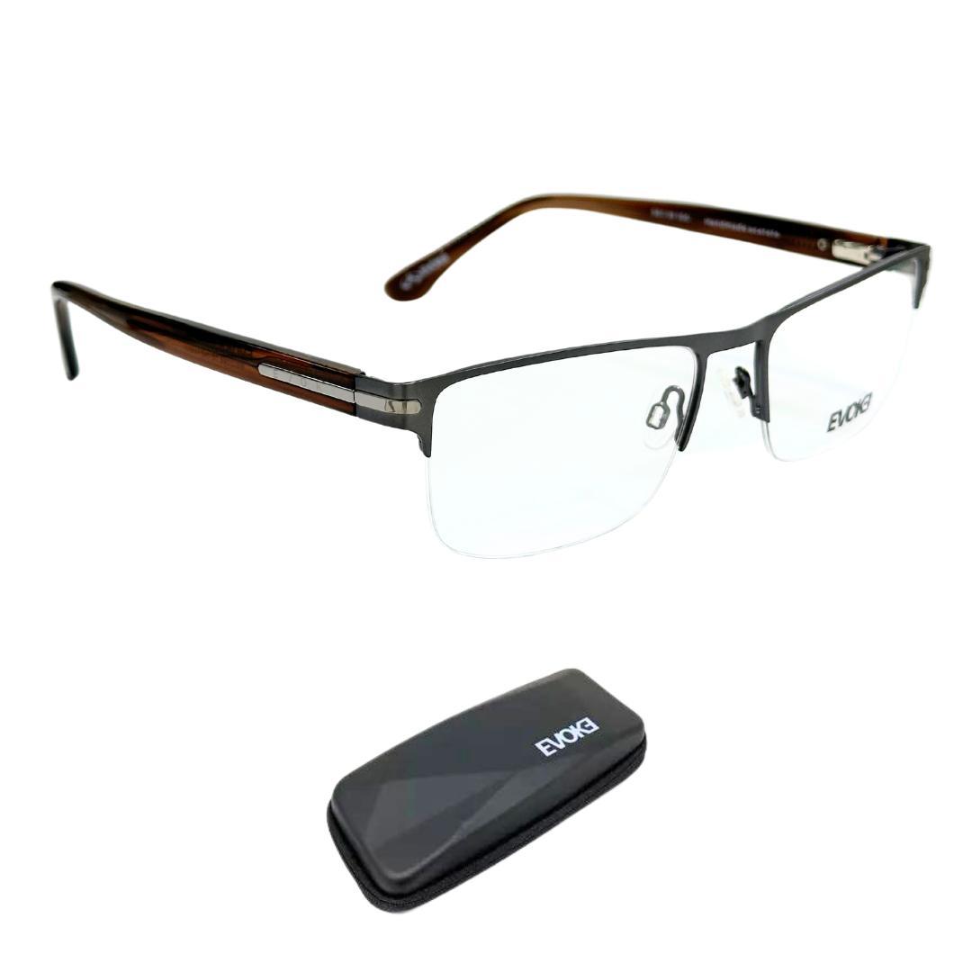 Miniatura Armação De Grau Evoke For You Dx183 02B Fio Nylon Brown