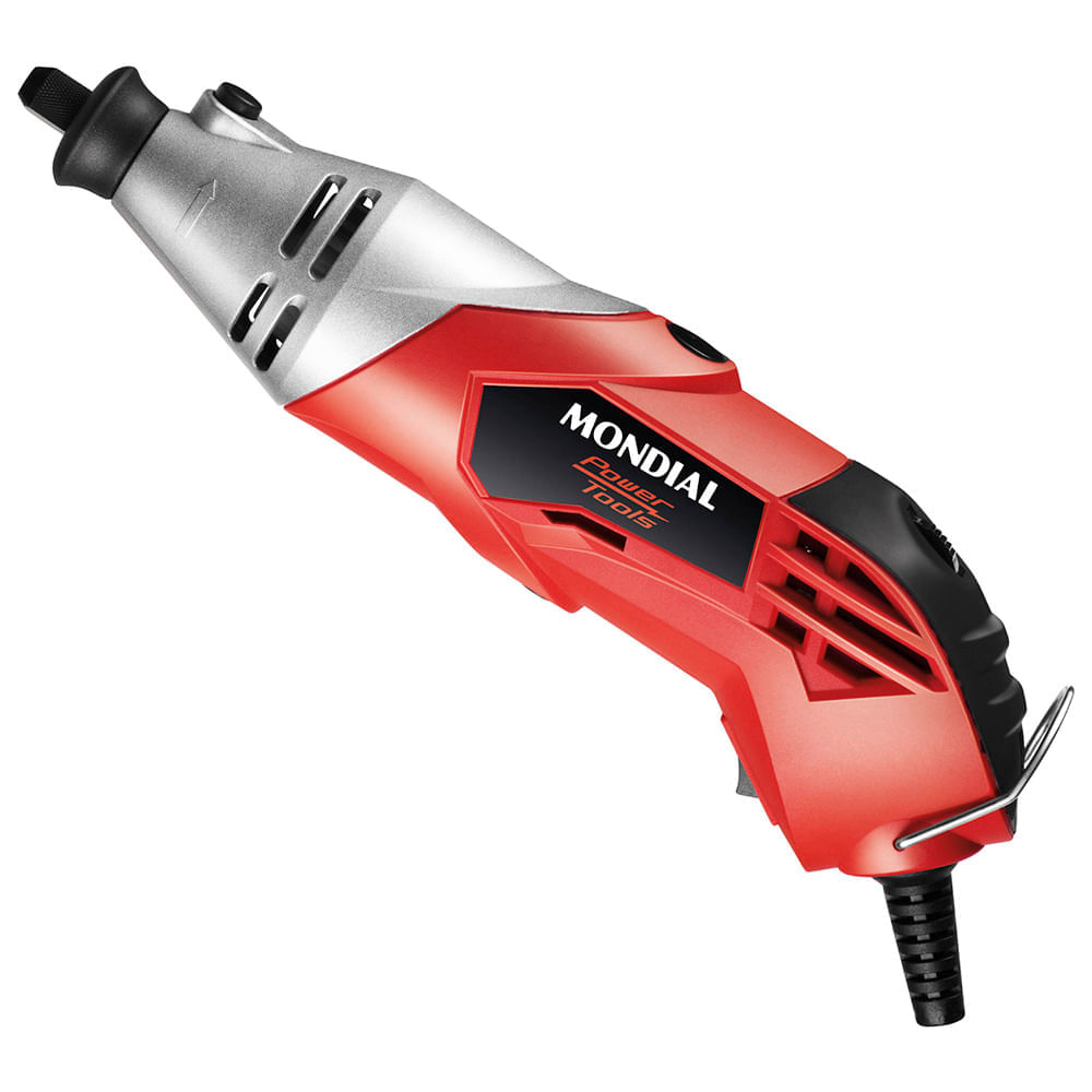 Miniatura Micro Retífica Mondial Power Tools FMR-01 MICRO RETIFICA-127V-VERMELHO