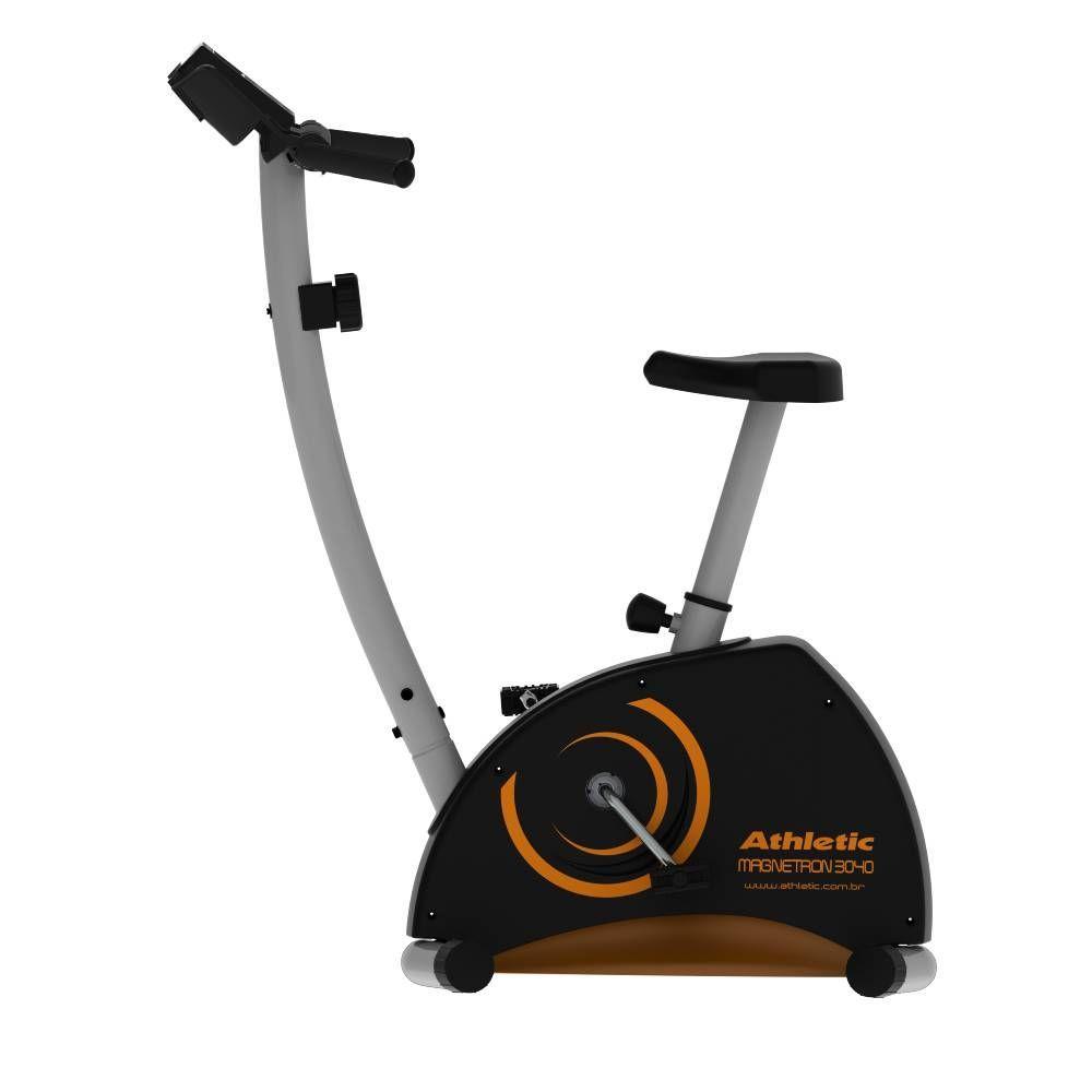 Miniatura Bicicleta Ergométrica Athletic Magnetron 3040BV até 150 kg Cinza 03938