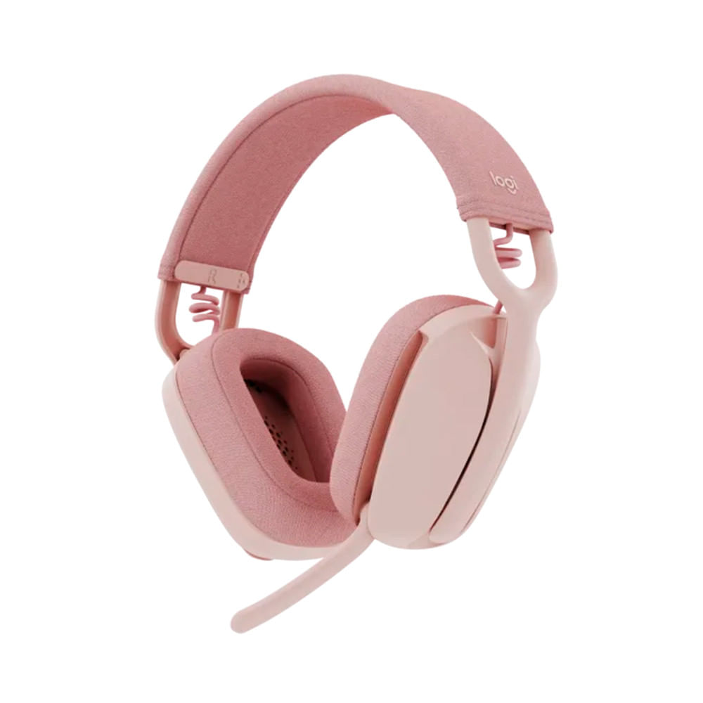 Miniatura Headset Sem Fio Logitech Zone Vibe 100 Bluetooth Rosa - 981-001223 Rosa