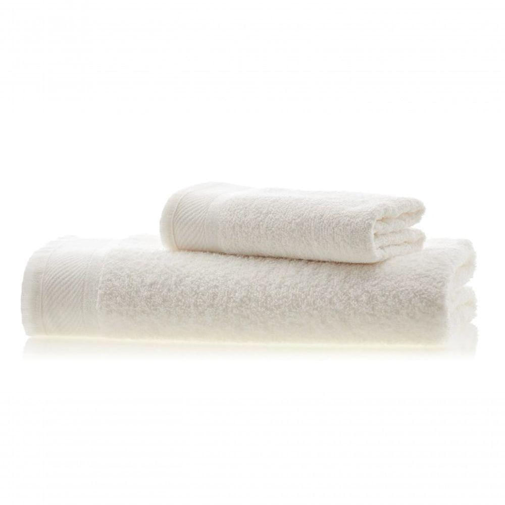 Miniatura Jogo De Toalhas Lmpeter Eleganz Branco (01 Banho + 01 Rosto)