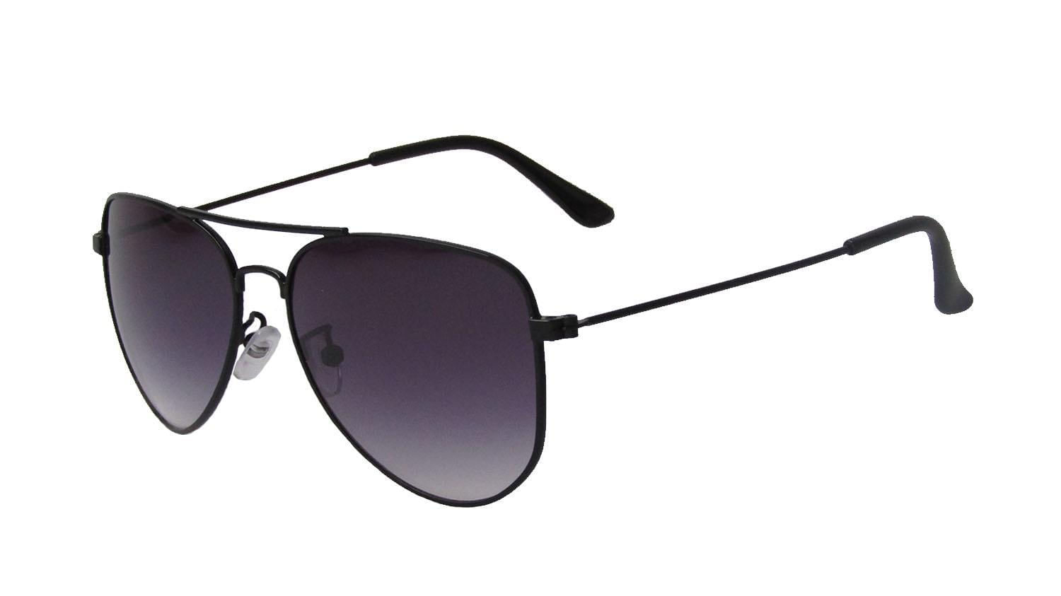 Miniatura Oculos De Sol Feminino Tipo Aviador Lente Fumê