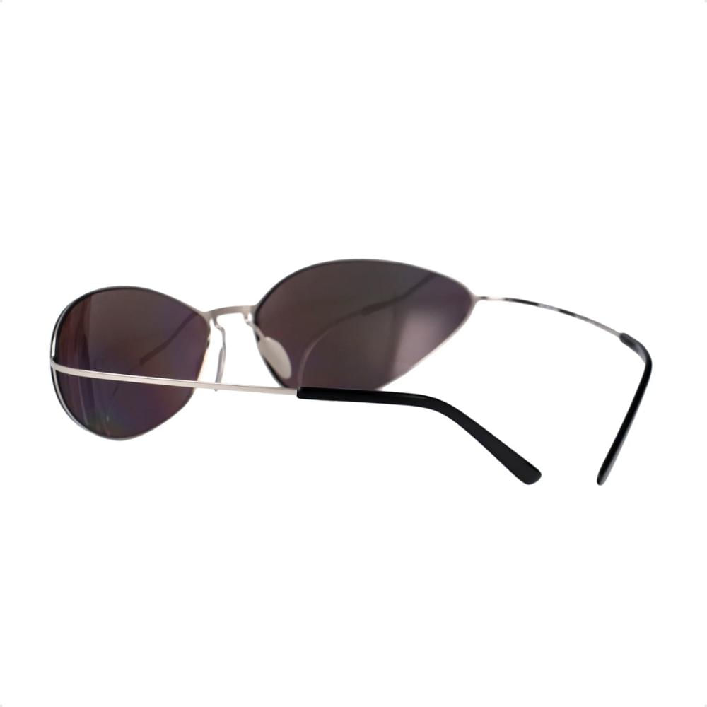 Miniatura Óculos de Sol Balenciaga Unissex BB0350S Prata