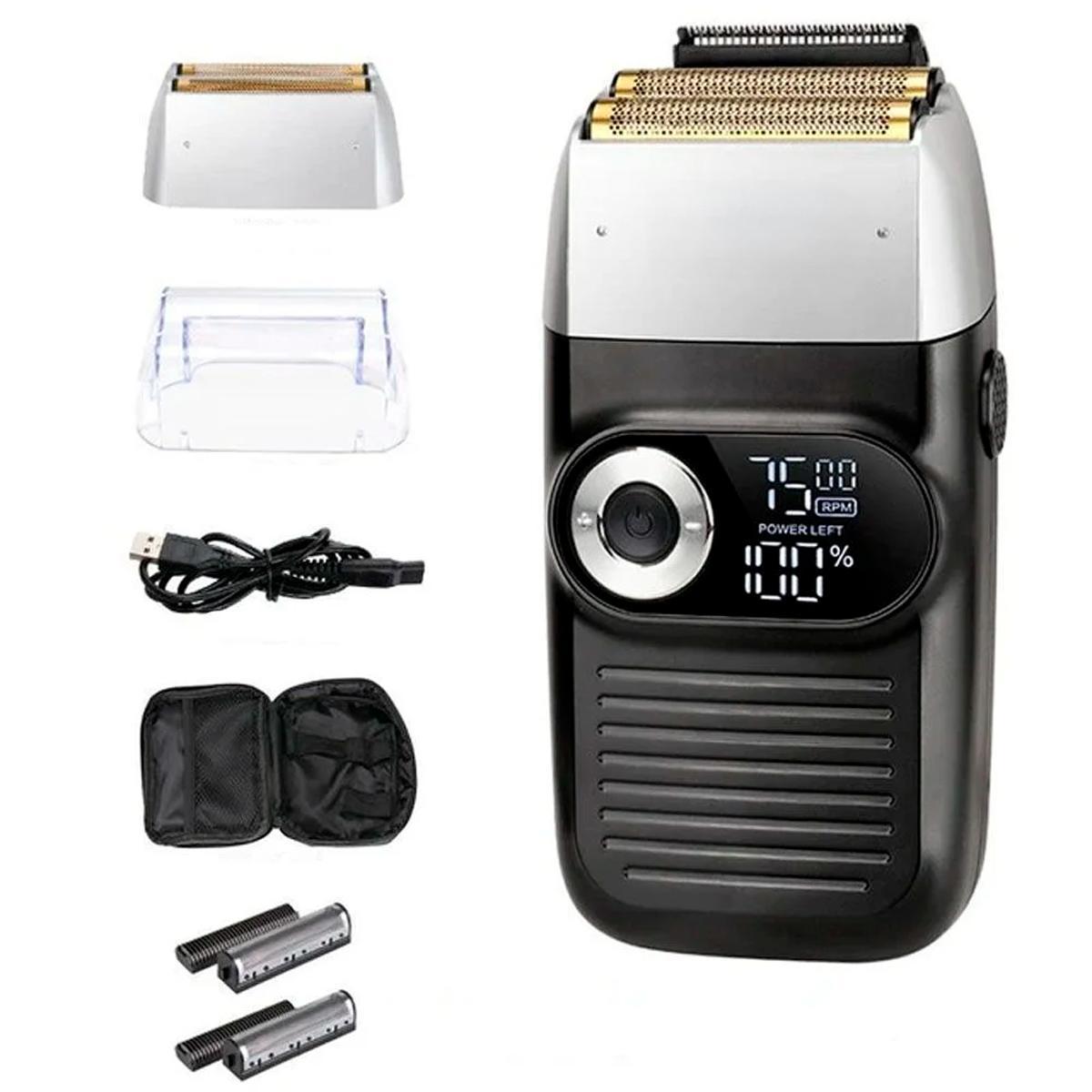 Miniatura Kit De Corte Barbeador Sem Fio Portátil Precisão