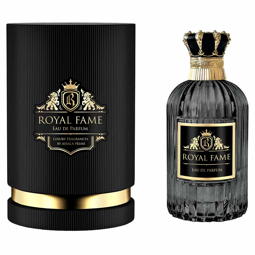 Miniatura Perfume Royal Fame Assala Prime Unissex Eau de Parfum 100ml