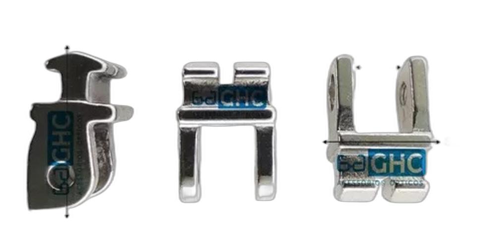 Miniatura Charneira Óculos Conserto C221 - 01 Par - Aço Resistente