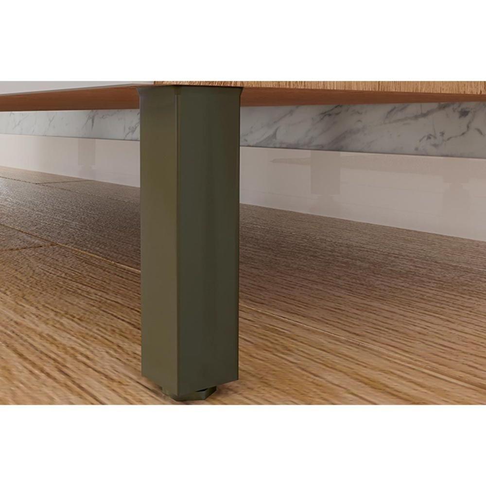 Miniatura Cozinha Ronipa Chardonnay 5 Peças (2 Armários + 1 Balcão + 2 Paneleiros) C5p03 Castanho/branco