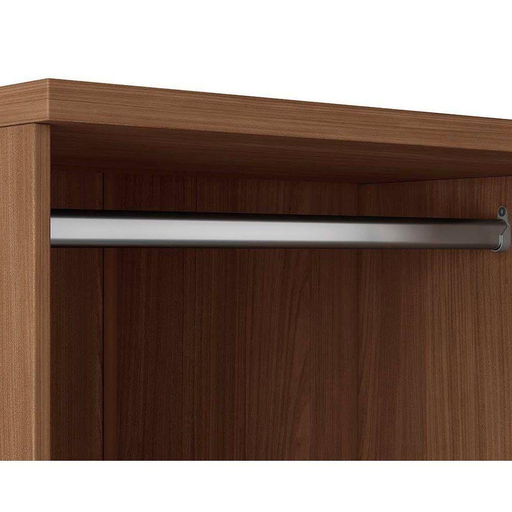 Miniatura Cômoda Juvenil Málaga Gold 2 Portas E 5 Gavetas C- Pés Jatoba-areia - Santos Andirá