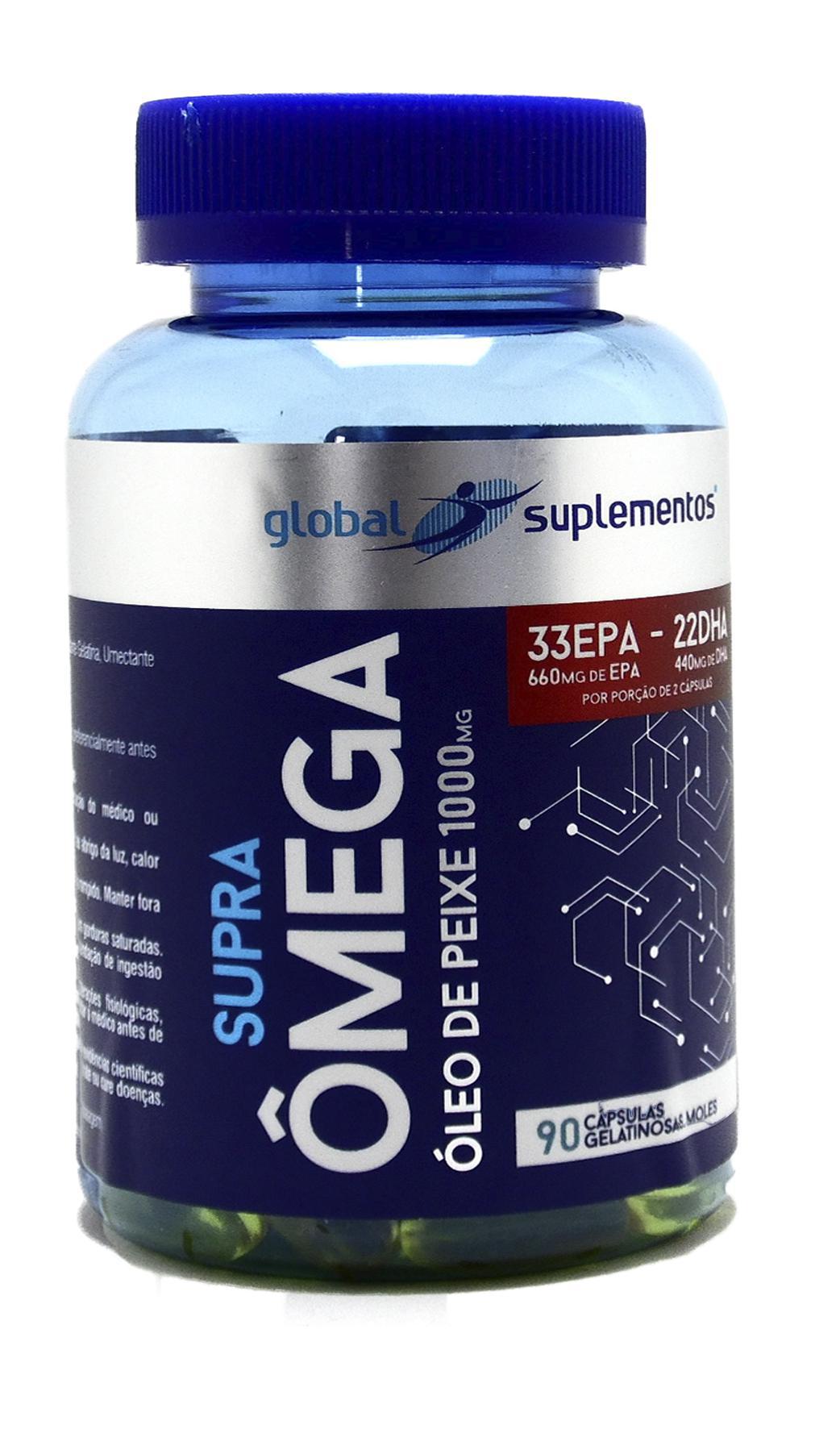 Miniatura Supra Ômega 33Epa/22Dha - 1000Mg - 90 Cápsulas