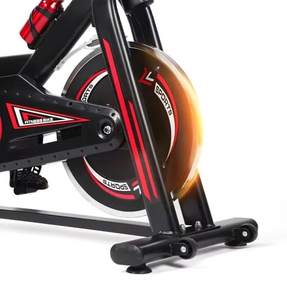 Miniatura Bicicleta Spinning Bike Ergometrica Semi Profissional 120kg Ciclo Computador Digital Lcd Roda