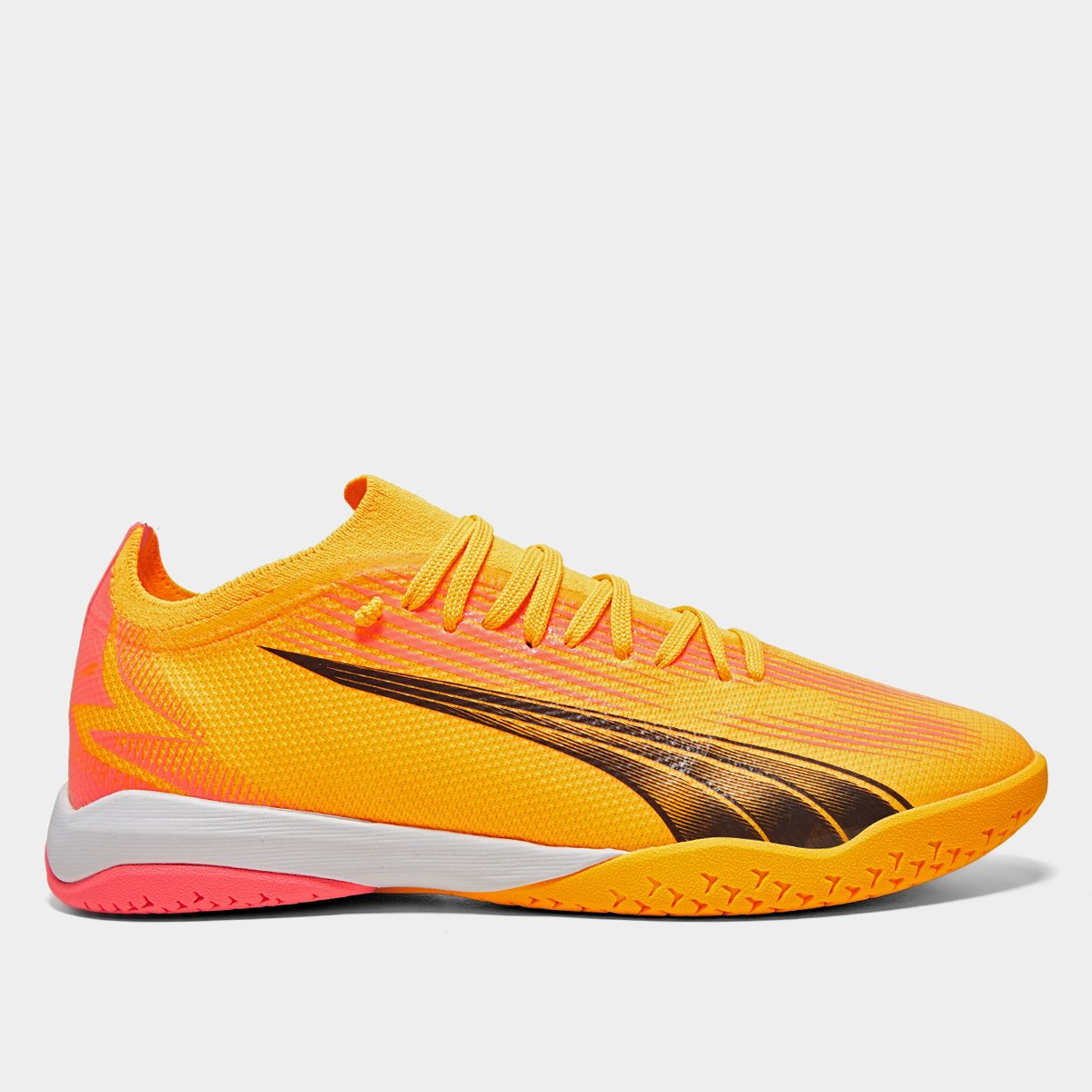 Miniatura Chuteira Futsal Puma Ultra Match Unissex Laranja - 37