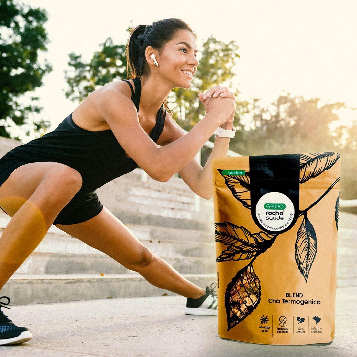 Blend - Chá Termogênico - Natural - Alta Qualidade - 100G