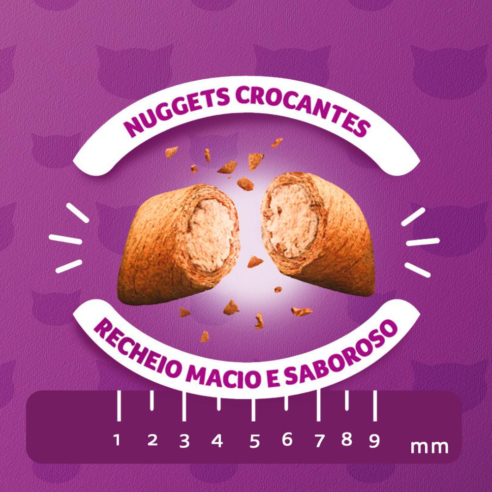 Miniatura Ração Whiskas Carne para Gatos Adultos - 10,1 Kg