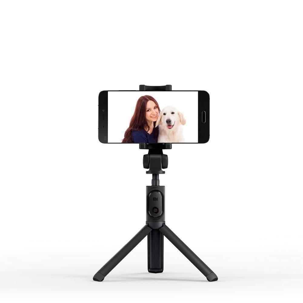 Miniatura Bastão De Selfie Tripe Xiaomi Preto