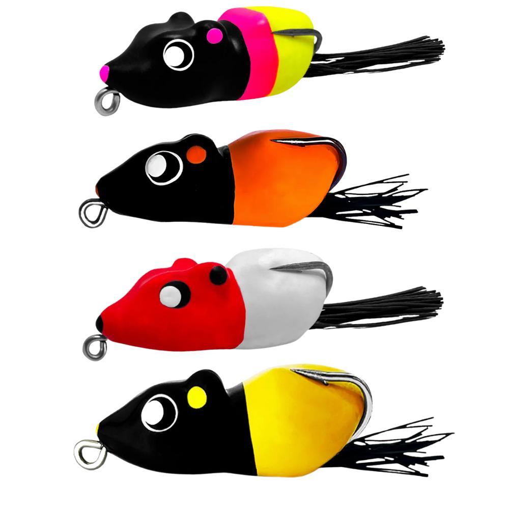 Miniatura Isca Matadeira Ratinho Com Realismo E Alta Durabilidade