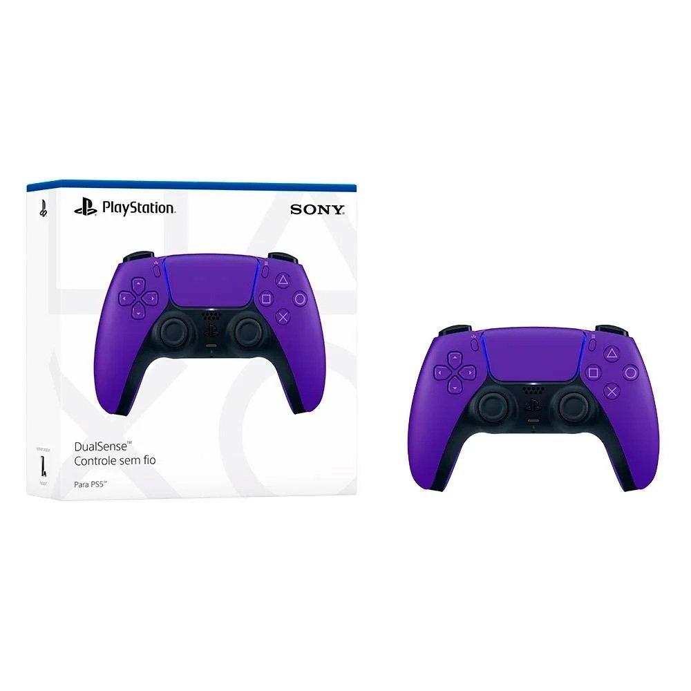 Miniatura Controle Sony DualSense PS5, Sem Fio , Galactic Purple