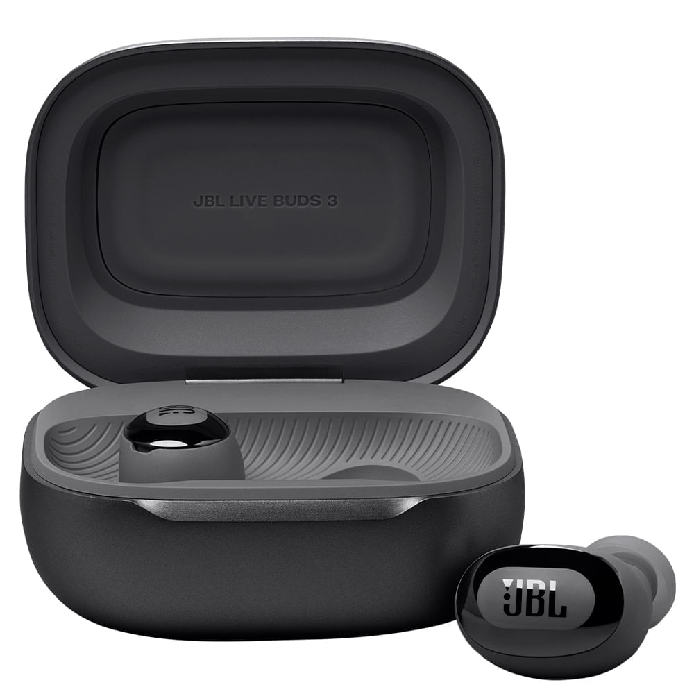 Miniatura Fone de Ouvido JBL Live Buds 3 Preto - JBLLIVEBUDS3BLKBR
