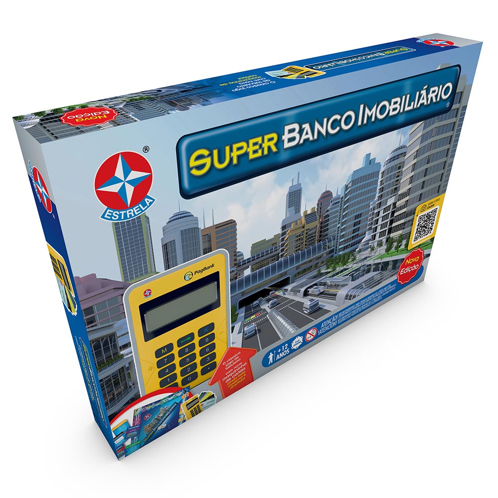 Miniatura Jogo Super Banco Imobiliário Estrela